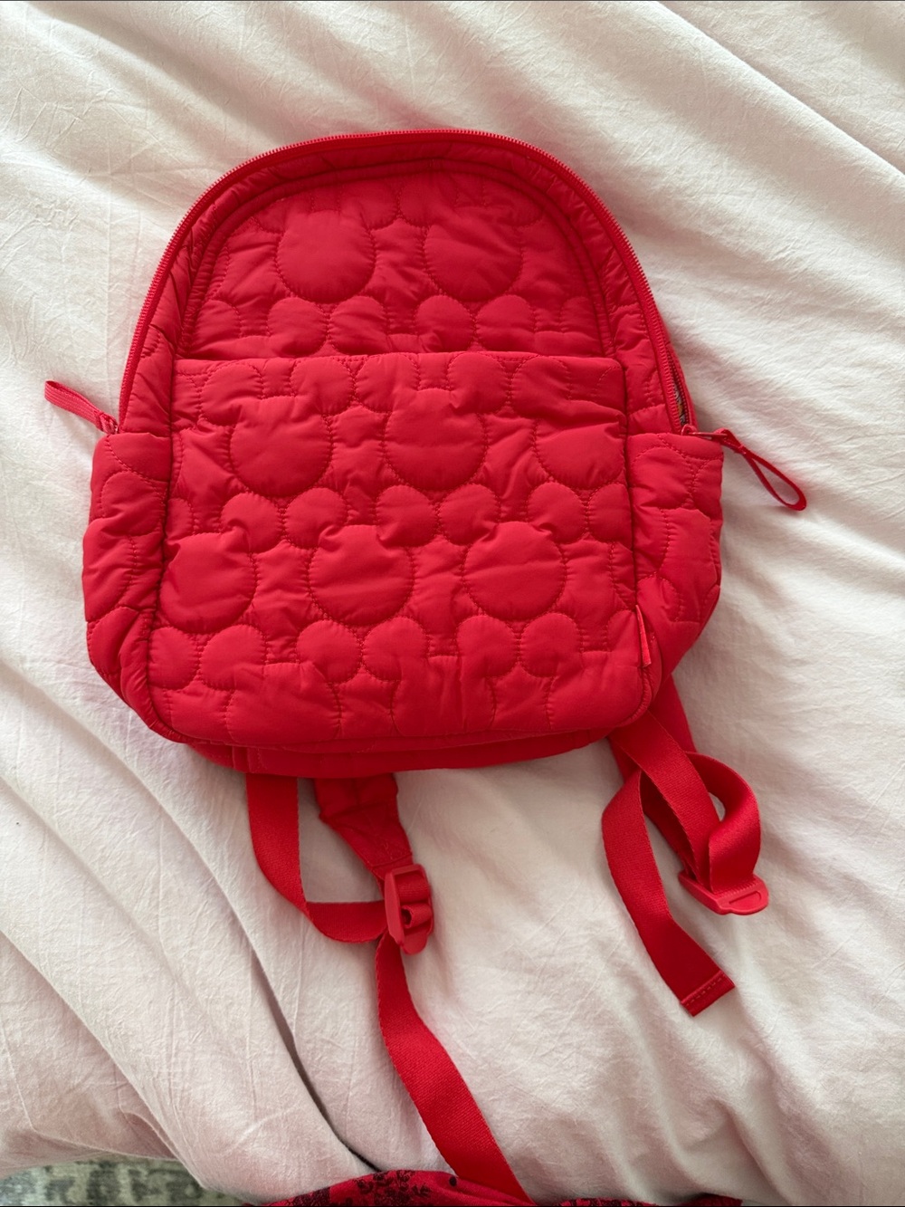Vera Bradley Quilted Mickey Red Backpack